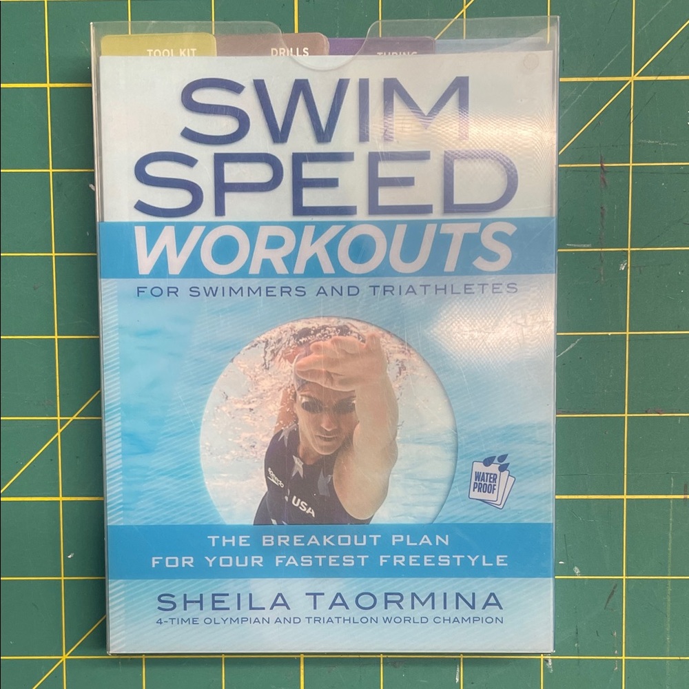 Blue Women's Swim Speed Workouts Book